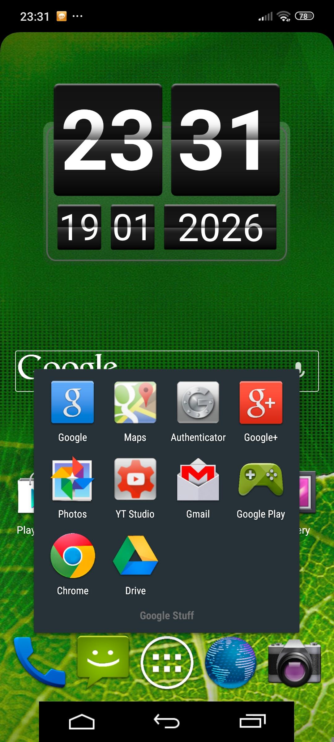 My Android 4.X inspired phone :D - Frutiger Aero Archive Forum