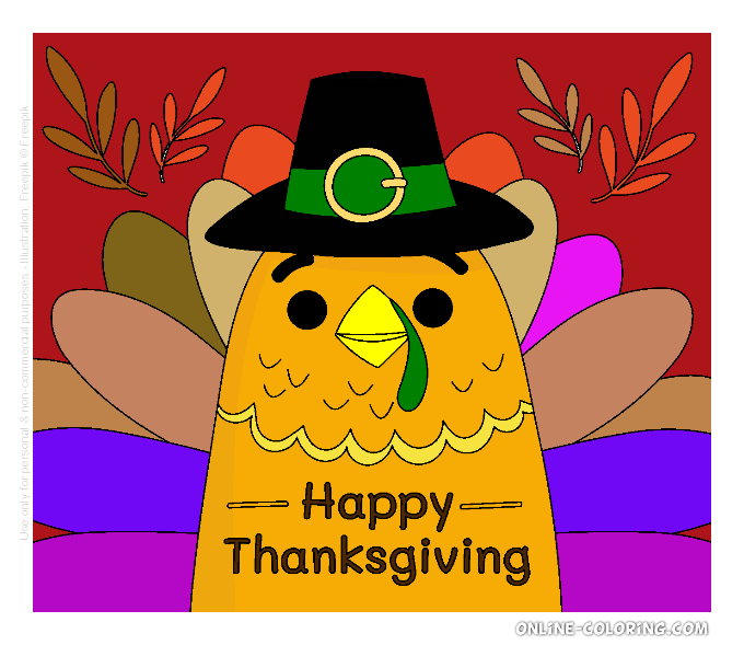 Thanksgiving Coloring Contest - 📜 Archive - Xat Forum