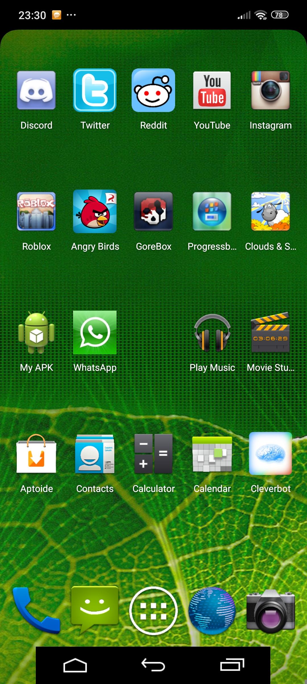 My Android 4.X inspired phone :D - Frutiger Aero Archive Forum